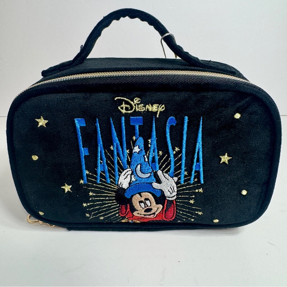 NWT. Disney Primark Sorcerer Mickey Fantasia cosmetic Bag case